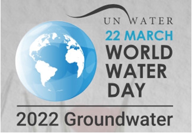 Logo Wolrd Water Day 2022 Groundwater